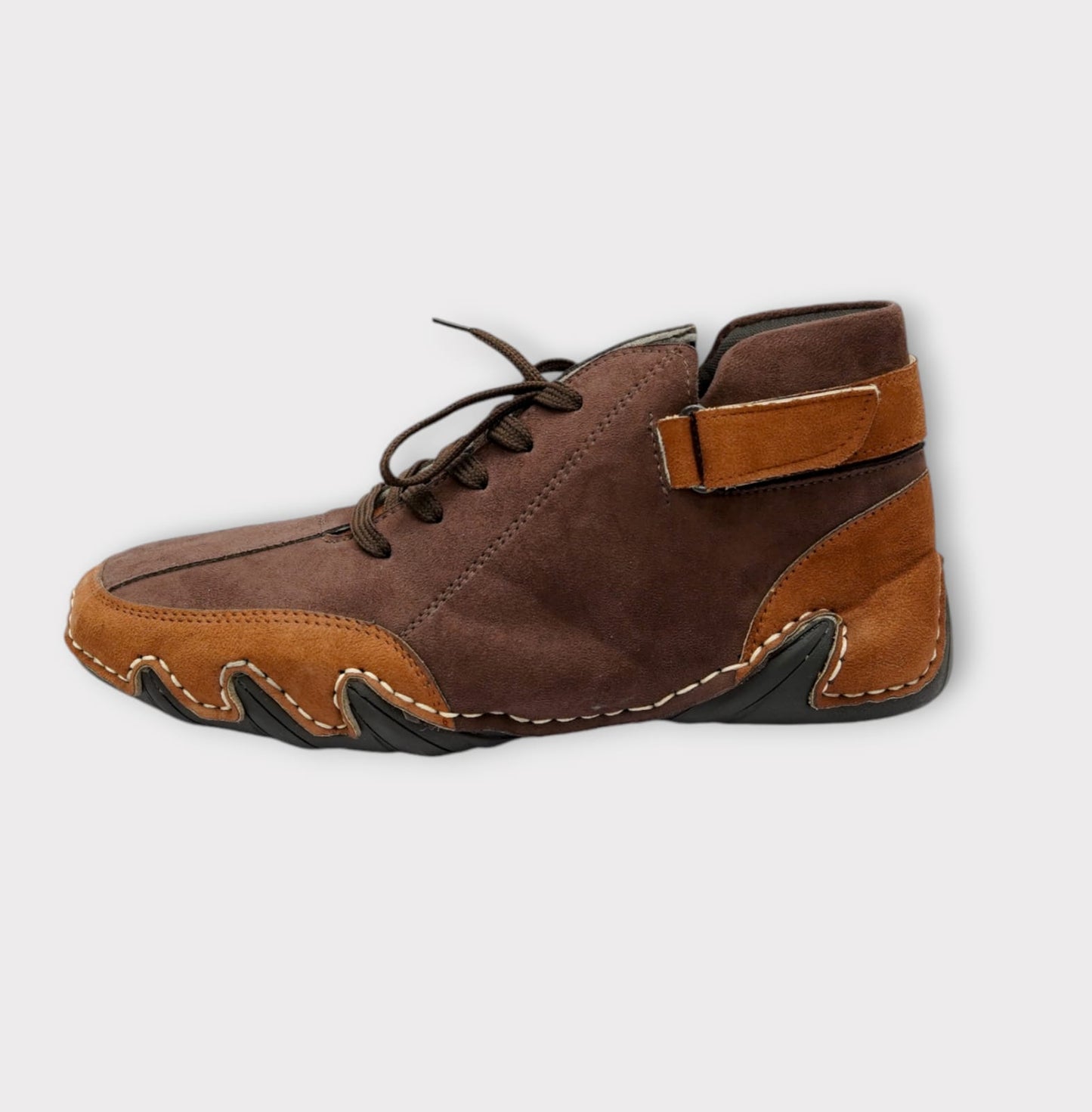 Trail Blaze Brown Laceup Sneakers